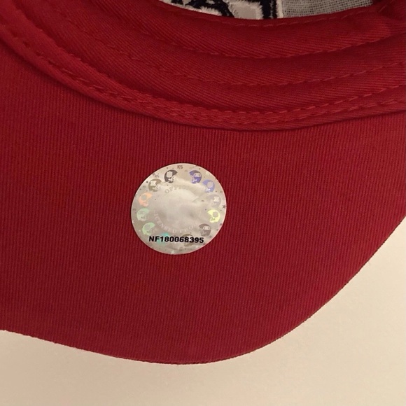 New England Patriots Official License Baseball Hat, Strapback, Hologram - Picture 5 of 9